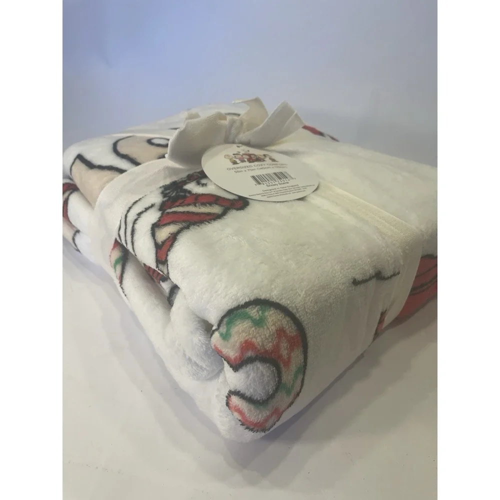 Peanuts Berkshire Velvet Soft Throw Blanket 55